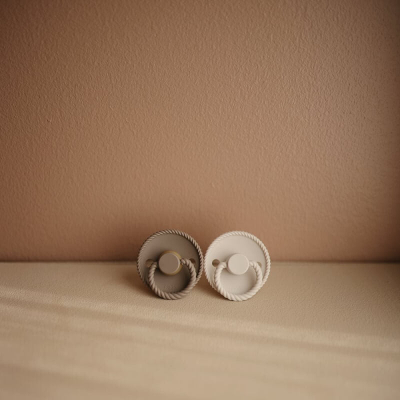 FRIGG Rope Round Silicone Pacifier