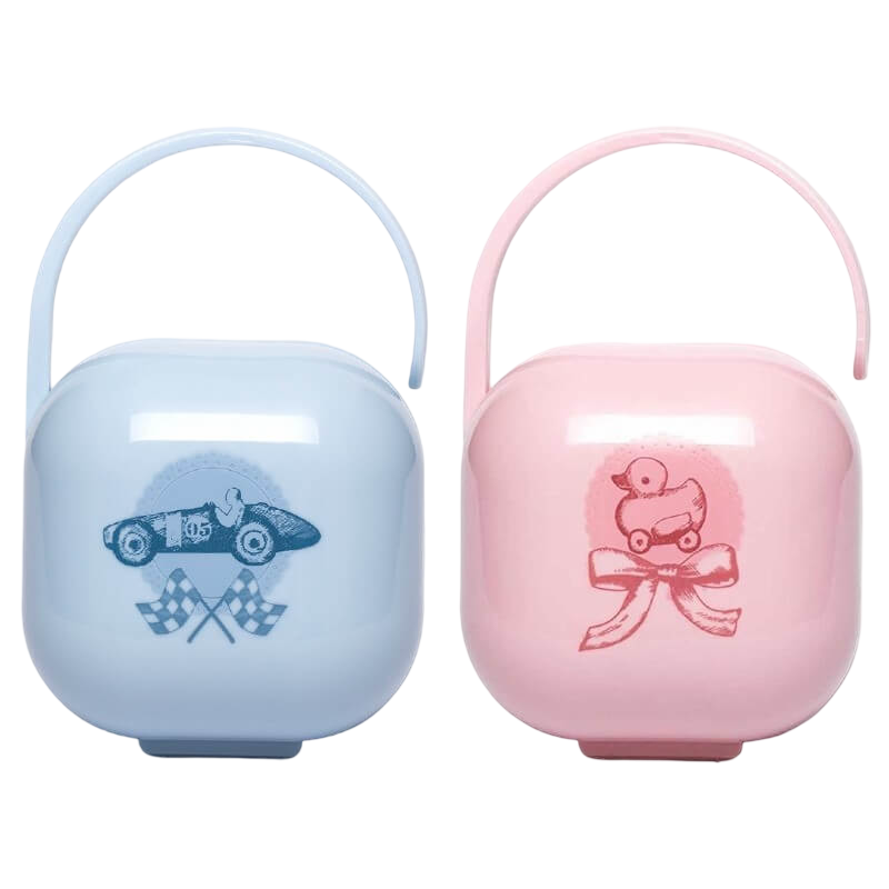 Suavinex Rose Et Bleu Soother Case