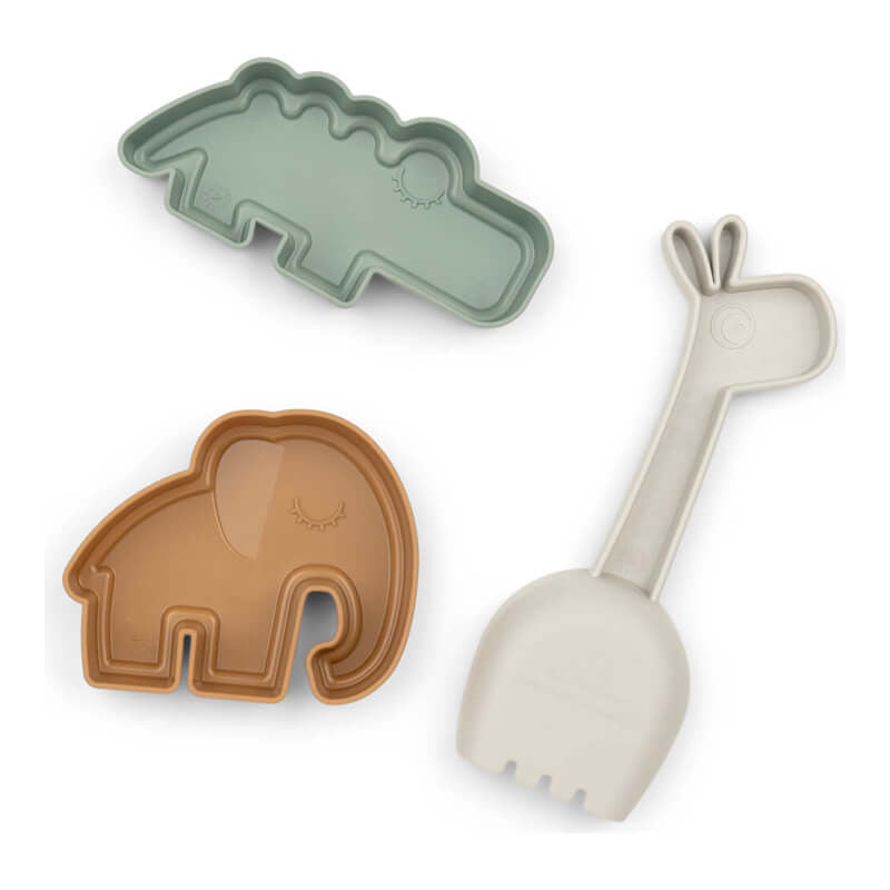 Done by Deer Sand Play Set 3 pcs - Deer Friends - Colour Mix