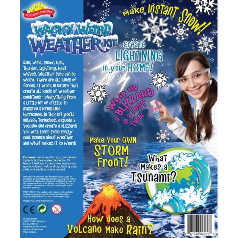Scientific Explorer Wacky Weird Weather Kit