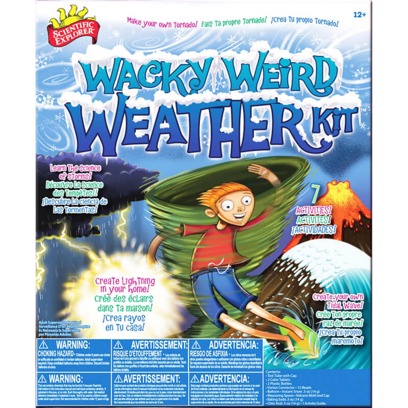 Scientific Explorer Wacky Weird Weather Kit
