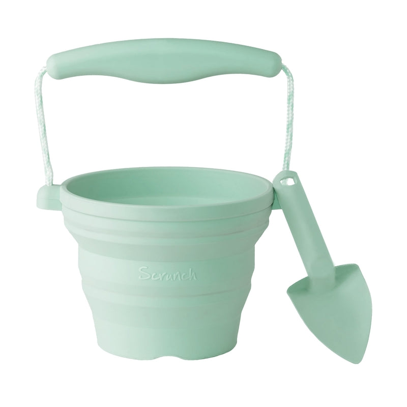 Scrunch Seedling Pot and Trowel