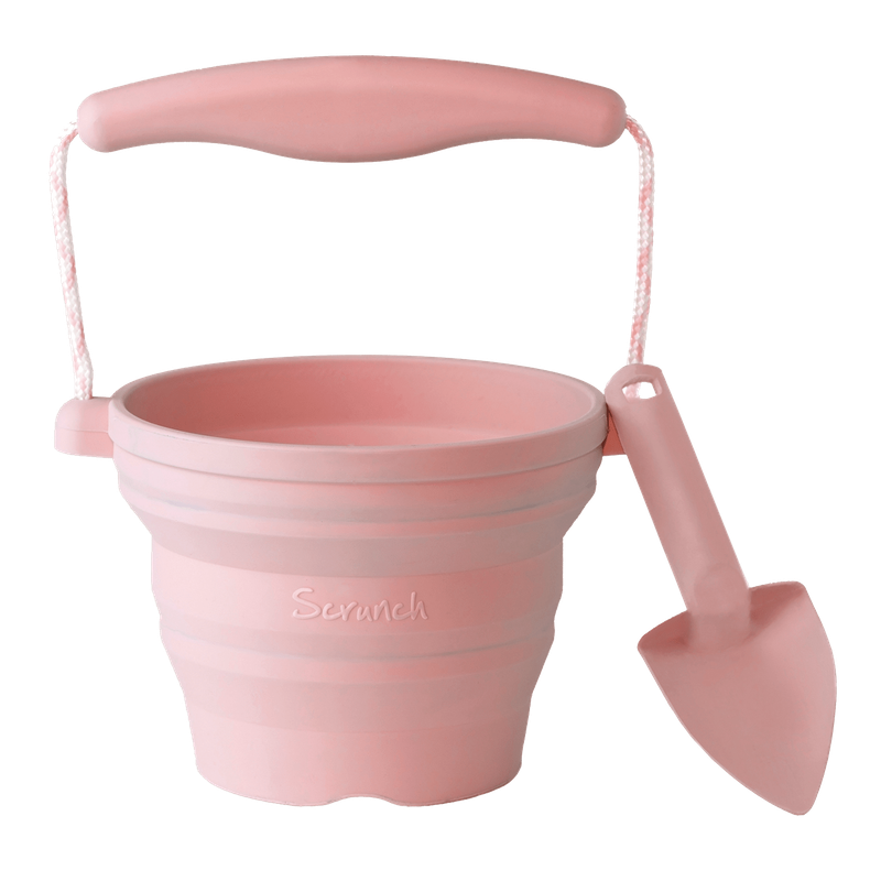 Scrunch Seedling Pot and Trowel