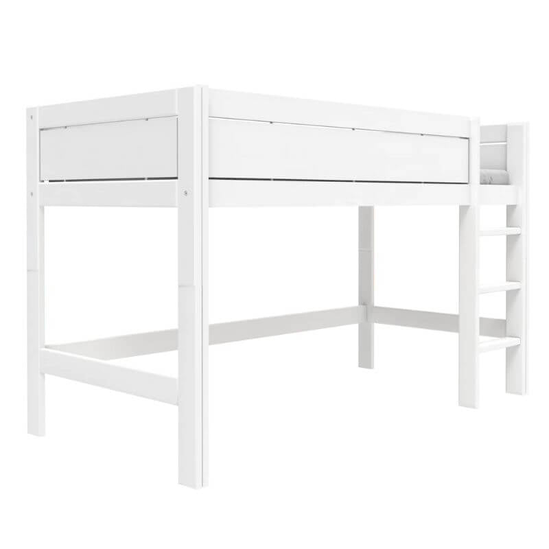 LIFETIME Kidsrooms Semi High Bed with Straight Ladder 90x200cm