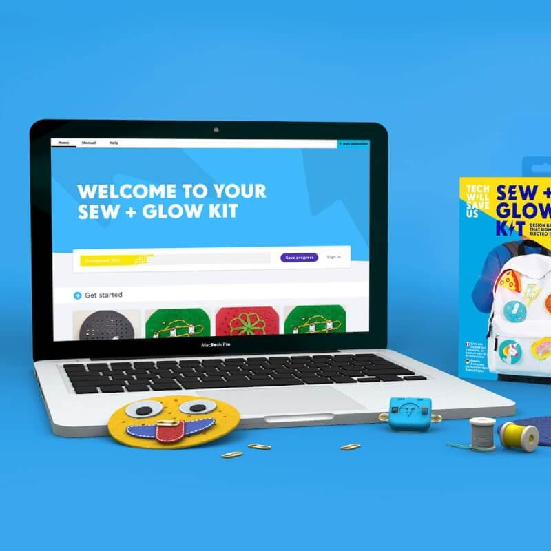 Tech Will Save Us Sew & Glow Kit (8 years+)