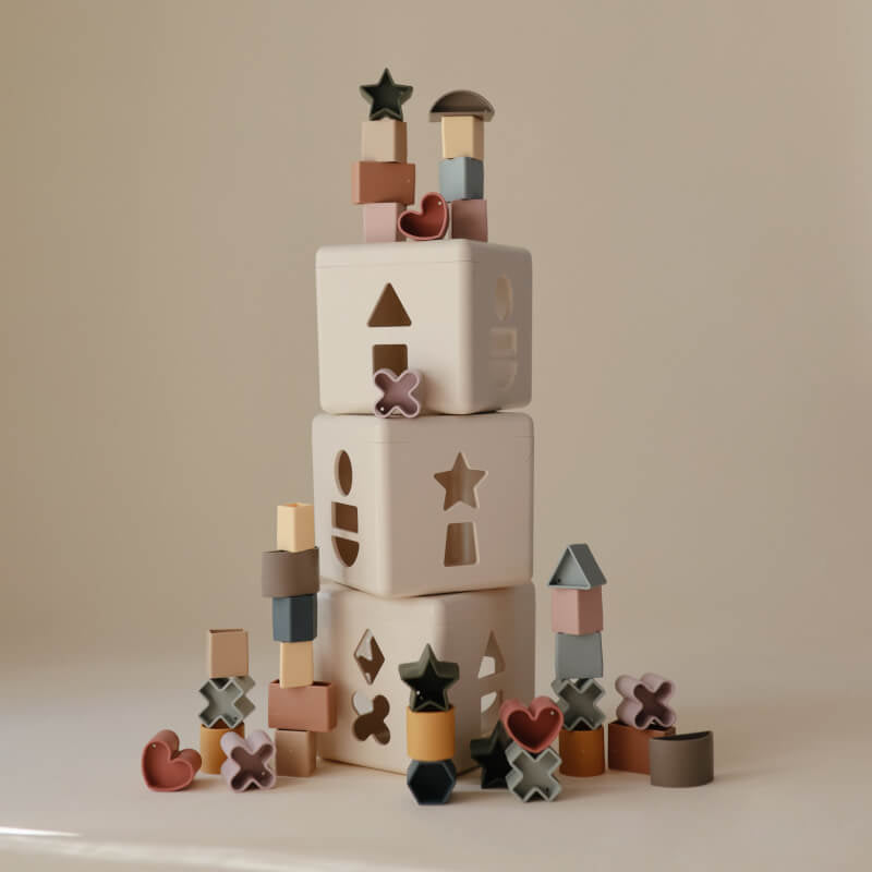 蘑菇形狀分類盒