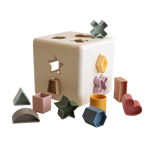 Mushie Shape Sorting Box