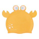 SUNNYLiFE Shaped Swimming Cap - Sonny the Sea Creature Neon Orange