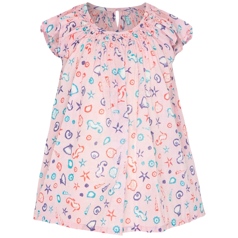 Platypus Sherbet Shore Smock Dress