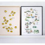 Hong Kong from A to Z Signed Art Print ABC