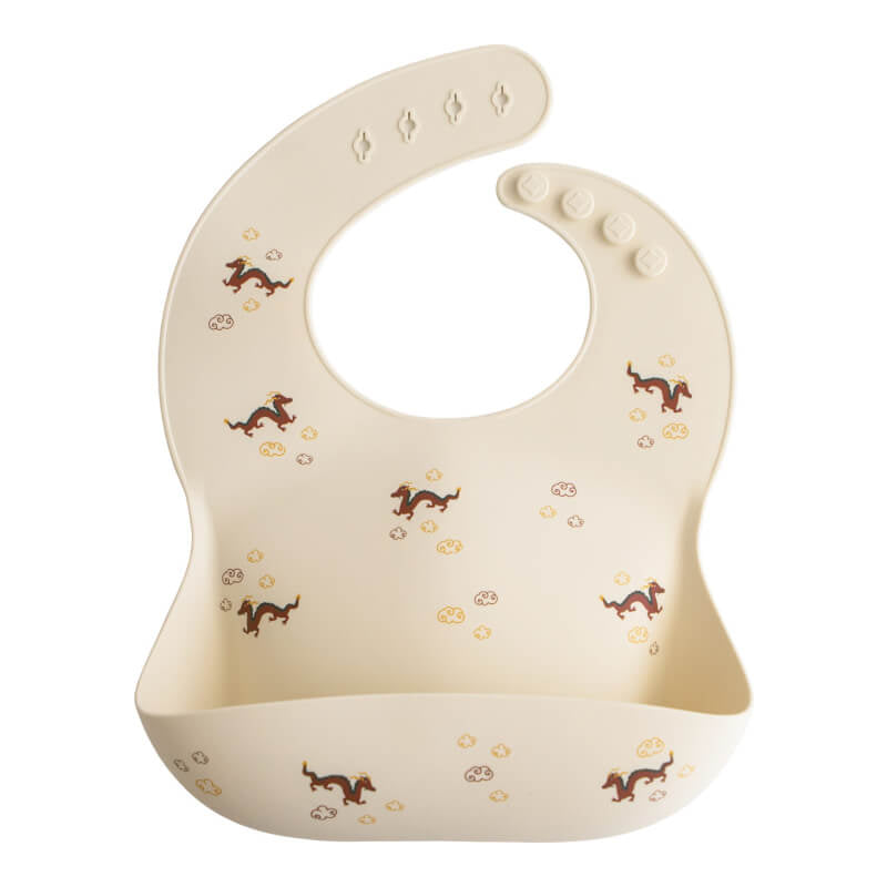 Mushie Silicone Baby Bib
