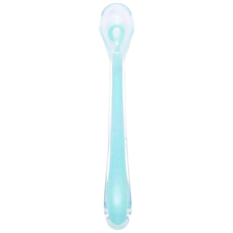 Babymoov Silicone Baby Spoon - Azue Blue 4m+
