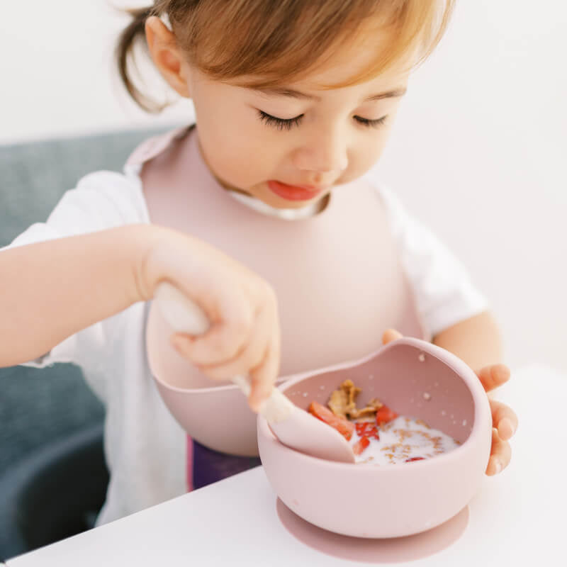 Milk It Baby Silicone Bib & Bowl Set