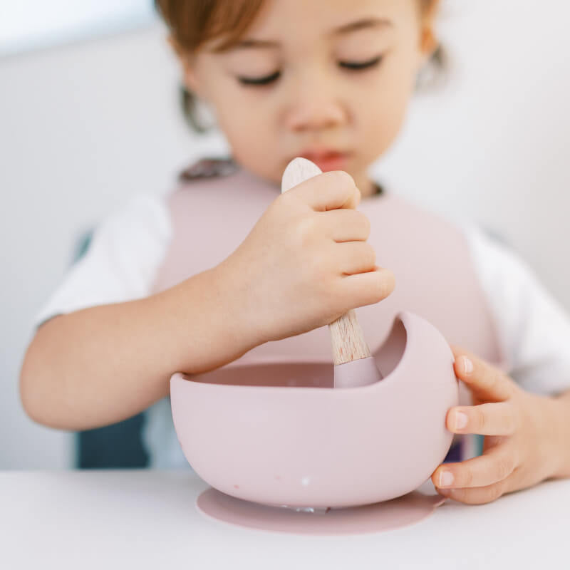 Milk It Baby Silicone Bib & Bowl Set