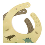 A Little Lovely Company Silicone Bibs (Set of 2) - Dinosaurs