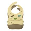 A Little Lovely Company Silicone Bibs (Set of 2) - Dinosaurs