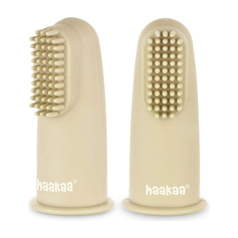 Haakaa Silicone Finger Toothbrush 2-Pack