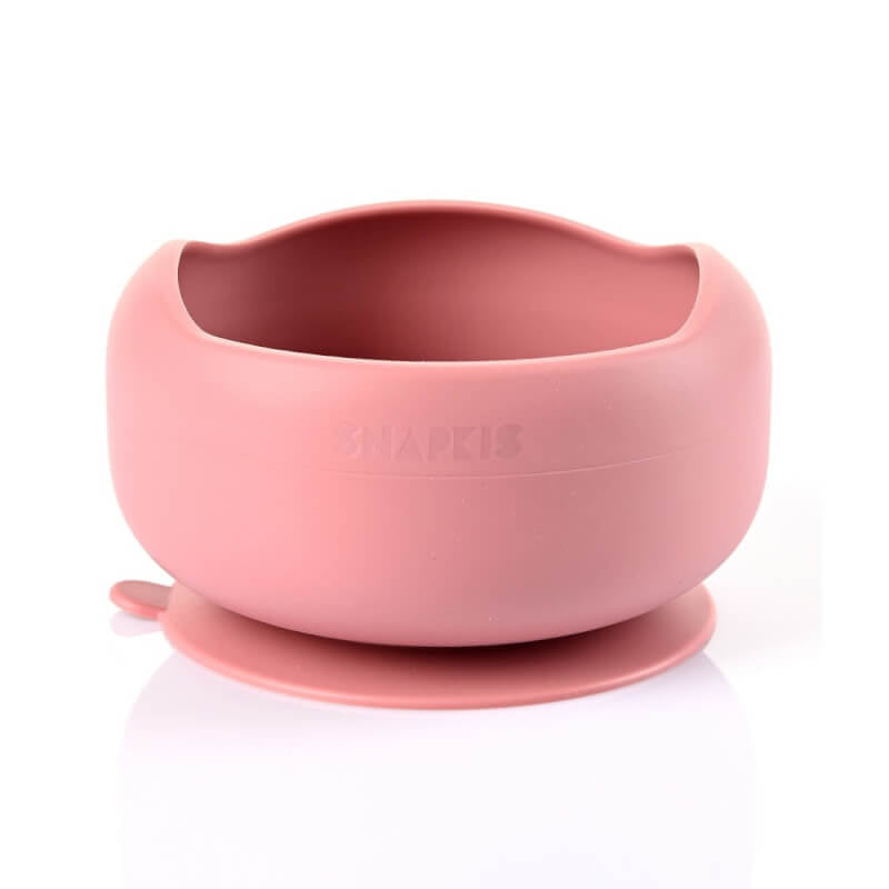 Snapkis 矽膠防溢餵食碗