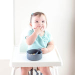 Grabease Silicone Suction Bowl - Gray Dream