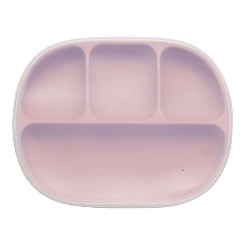 Snapkis Silicone Suction Plate with Divider