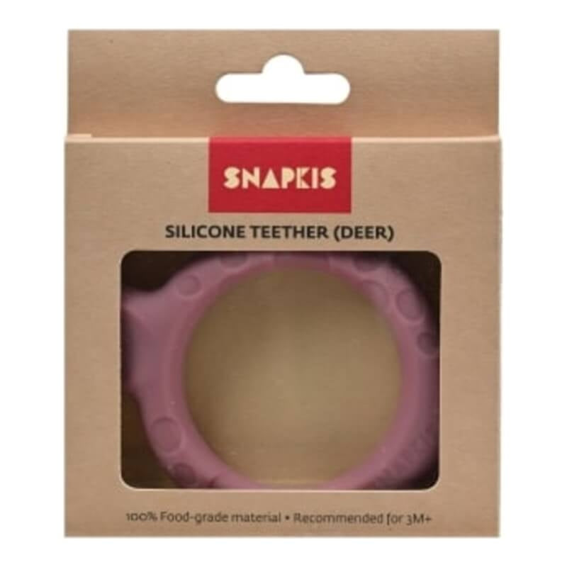 Snapkis Deer Silicone Teether