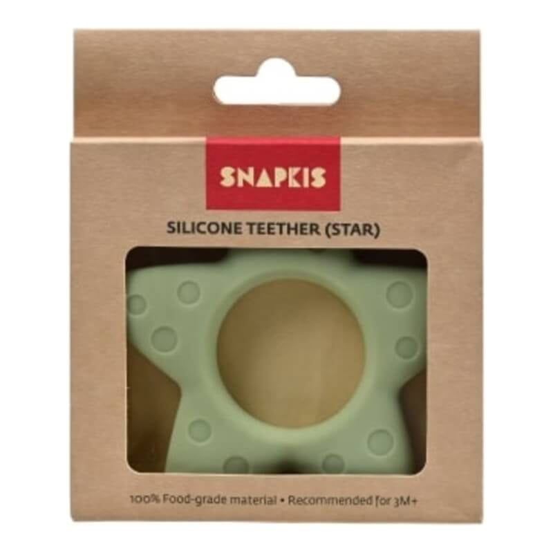 Snapkis Star Silicone Teether