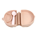 Miniware SiliFold Portable Plate and Scoop Set