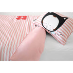 Jadaloo Anti-Dustmite Single Bed Duvet Set - Baby Cat Meow