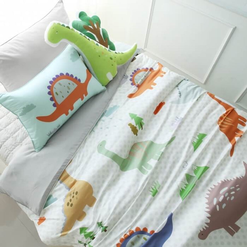 Jadaloo Anti-Dustmite Single Bed Duvet Set - Jurassic Park