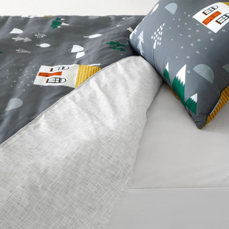 Jadaloo Anti-Dustmite Single Bed Duvet Set - Maison Gray