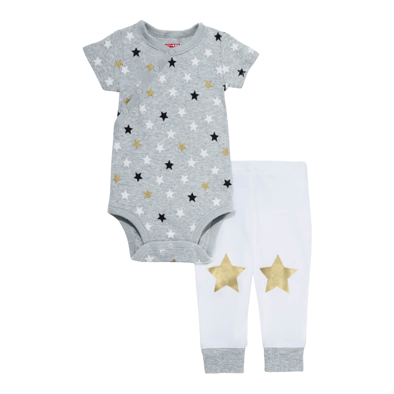 Skip Hop Star Struck Ss Bodysuit & Pant Set - Stars