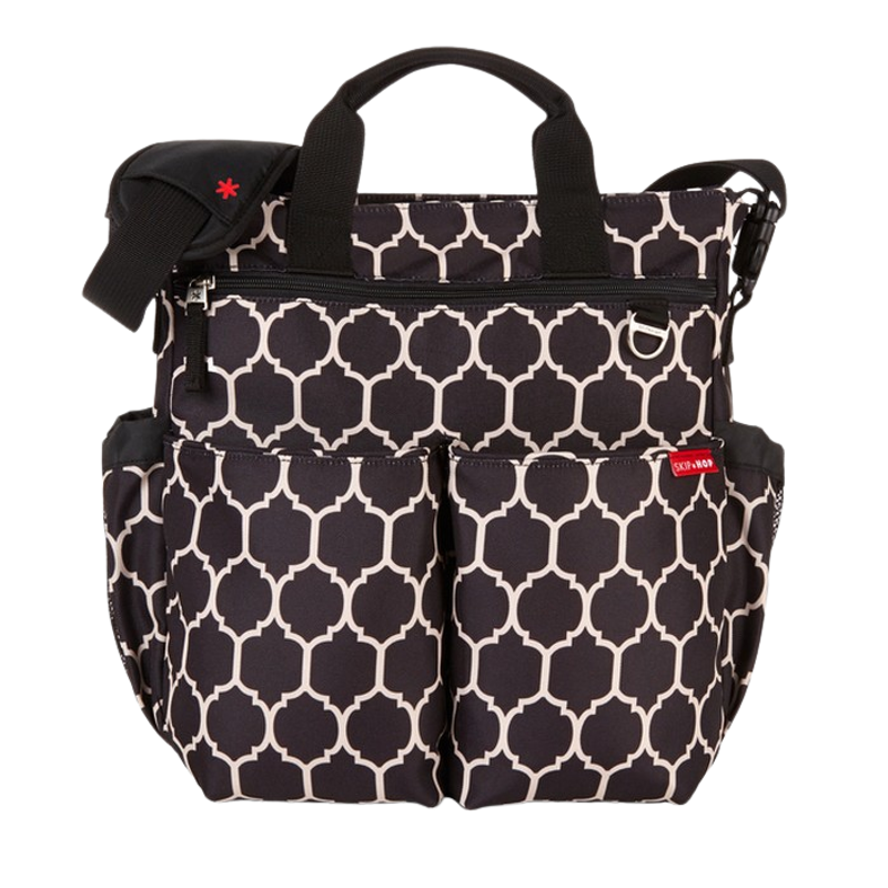 Skip Hop Duo Signature Diaper Bag - Onyx tile