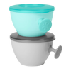 Grey & Teal