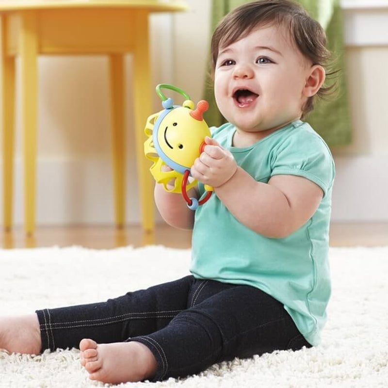 Skip Hop Explore & More Roll-Around Rattles - Bee