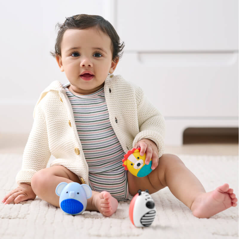 Skip Hop Jungle Beats 蛋形沙錘套裝