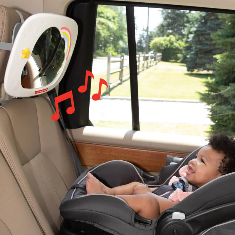 Skip Hop Silver Lining Cloud Entertainment Car Mirror