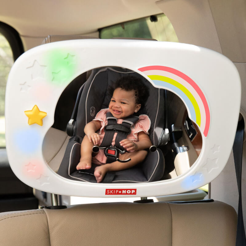 Skip Hop Silver Lining Cloud Entertainment Car Mirror