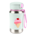 Skip Hop Spark Style Stainless Steel Straw Bottle 350ml
