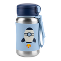 Skip Hop Spark Style Stainless Steel Straw Bottle 350ml