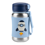 Skip Hop Spark Style Stainless Steel Straw Bottle 350ml