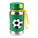 Skip Hop Spark Style Stainless Steel Straw Bottle 350ml