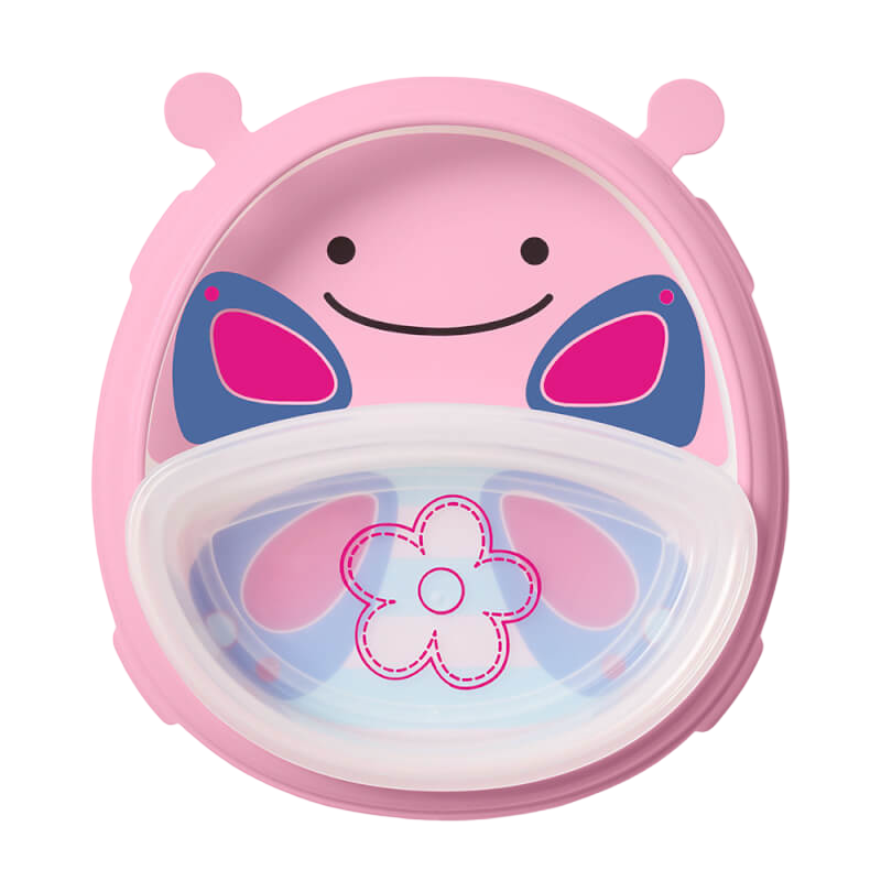 Skip Hop Zoo Smart Serve Plate & Bowl