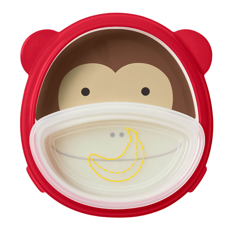 Skip Hop Zoo Smart Serve Plate & Bowl