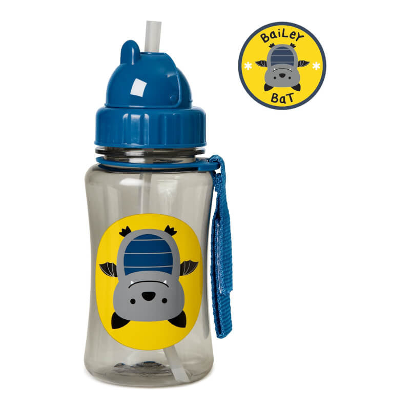 Skip Hop Zoo Straw Bottle
