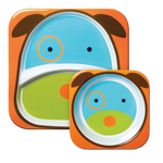 Skip Hop Zoo Melamine Set