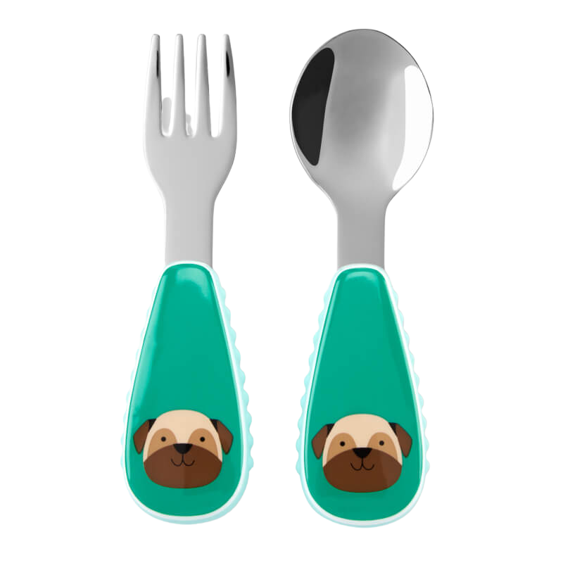 Skip Hop Zootensils Fork & Spoon - Pug