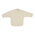 Milk It Baby Sleeved Bib - Safari Beige