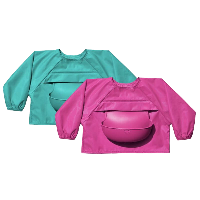 OXO Tot Sleeved Roll-Up Bib