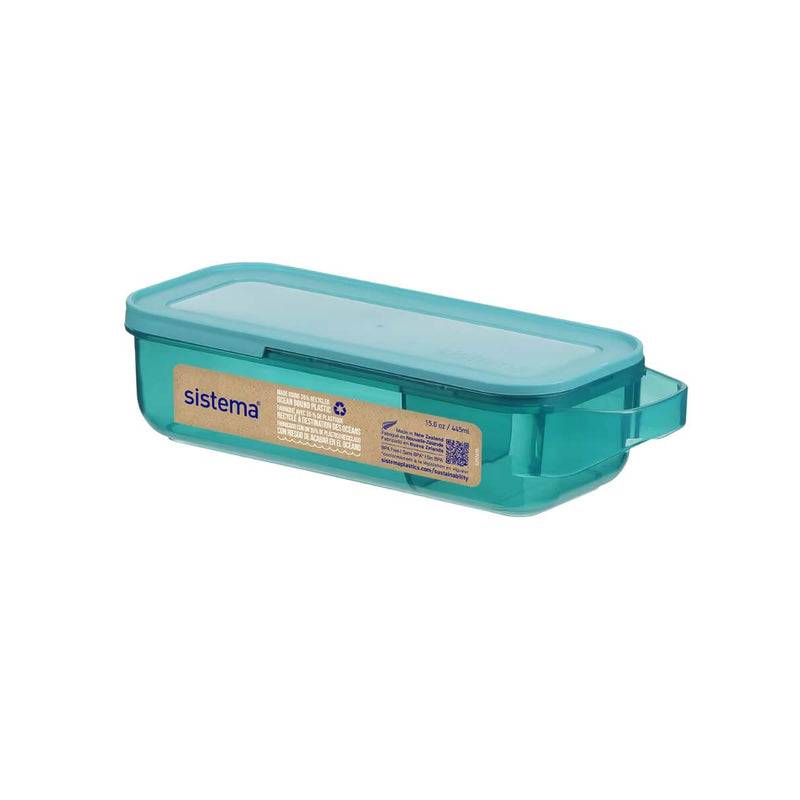Sistema¬Æ Eco-Friendly Slide 'n' Snack‚Ñ¢ 445ml
