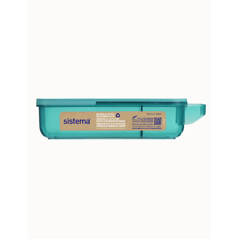 Sistema¬Æ Eco-Friendly Slide 'n' Snack‚Ñ¢ 445ml